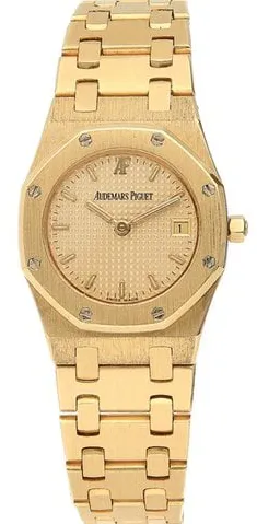 Audemars Piguet Royal Oak 66270BA 25mm Yellow gold Champagne