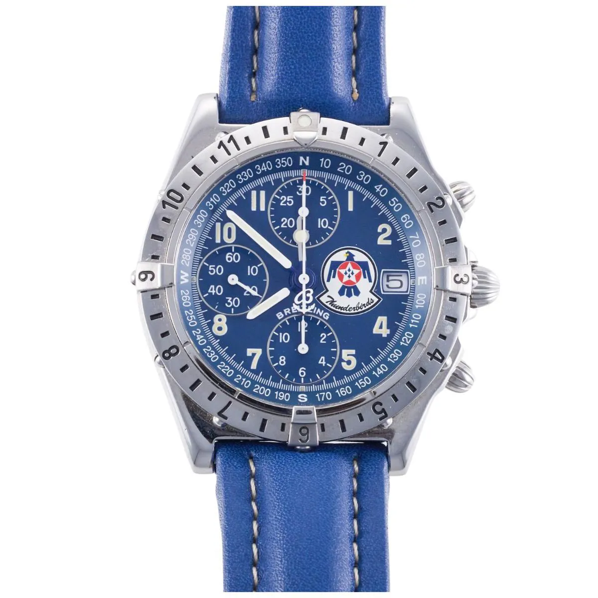 Breitling Chronomat A20048 39mm Stainless steel Blue