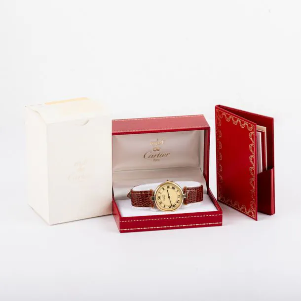 Cartier Must de Cartier 30mm Gold-plated Cream 2