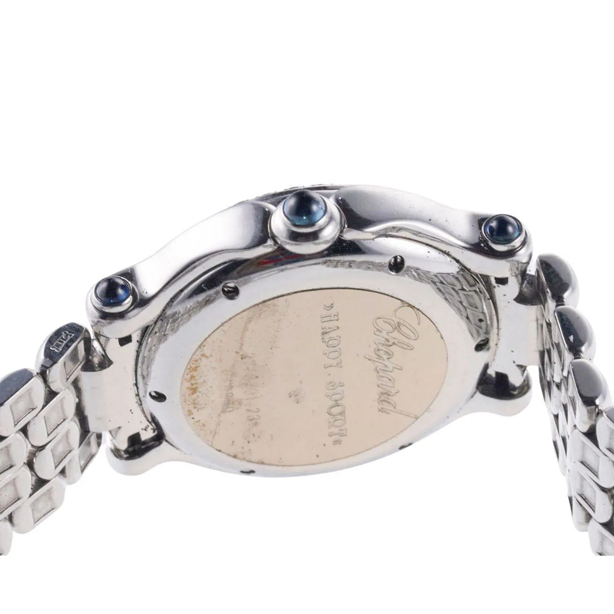 Chopard Happy Sport 27/8291 32mm Stainless steel and diamond-set White 3