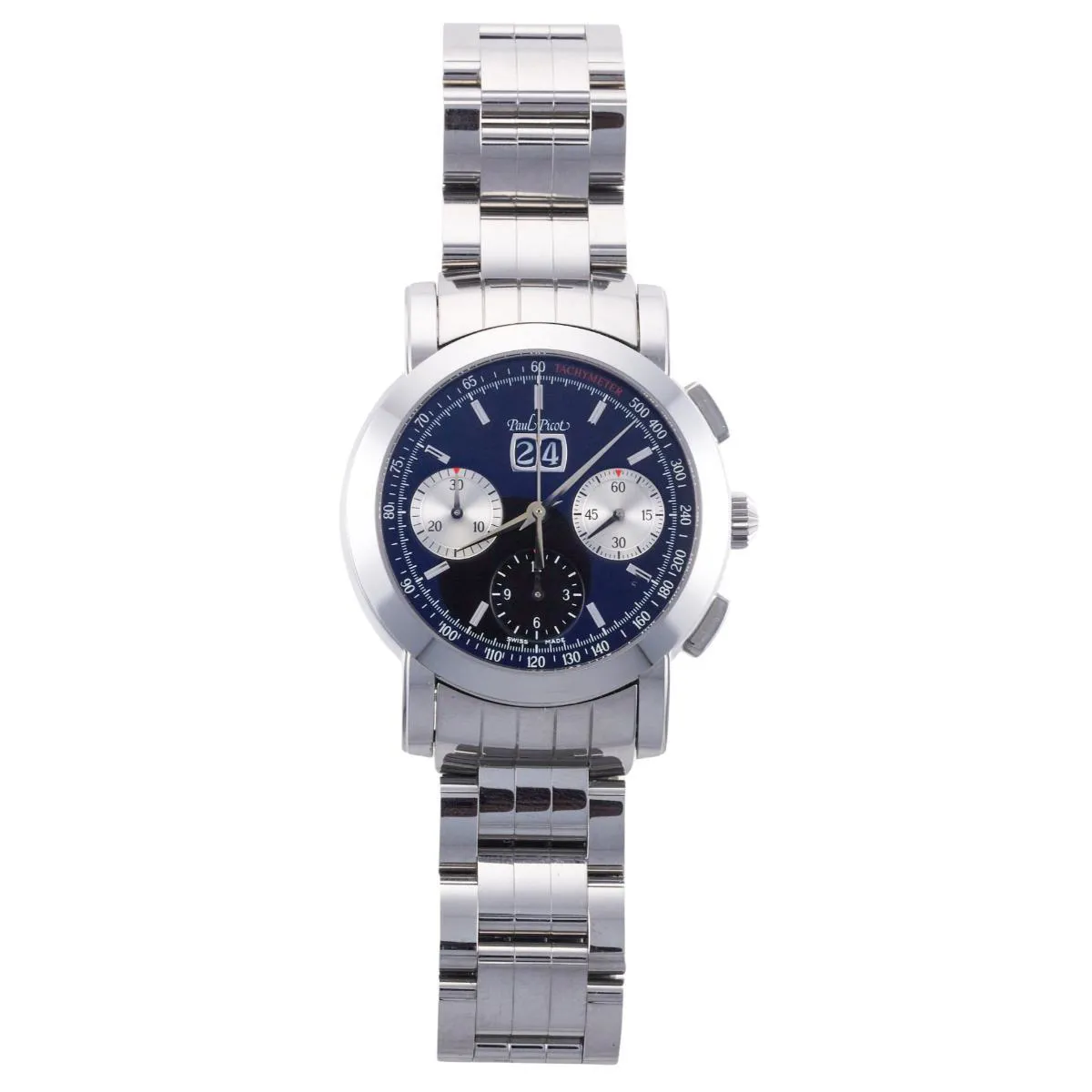 Paul Picot Firshire 4089 38mm Stainless steel Blue