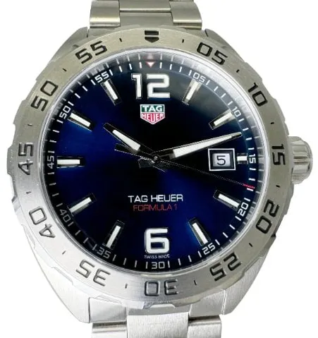 TAG Heuer Formula 1 Quartz WAZ1118.BA0875 41mm Stainless steel Blue