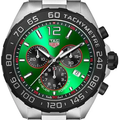 TAG Heuer Formula 1 Quartz 43mm Stainless steel Green