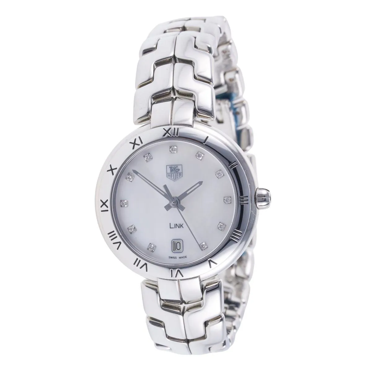 TAG Heuer Link WAT1315 33mm Stainless steel White 1