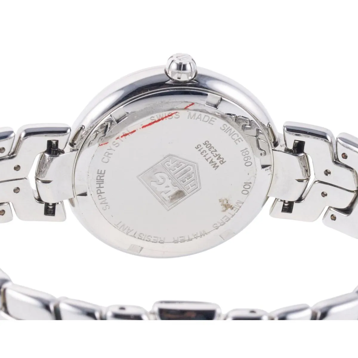 TAG Heuer Link WAT1315 33mm Stainless steel White 5