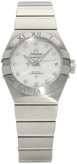 Omega Constellation 123.10.27.20.55.002 Stainless steel White