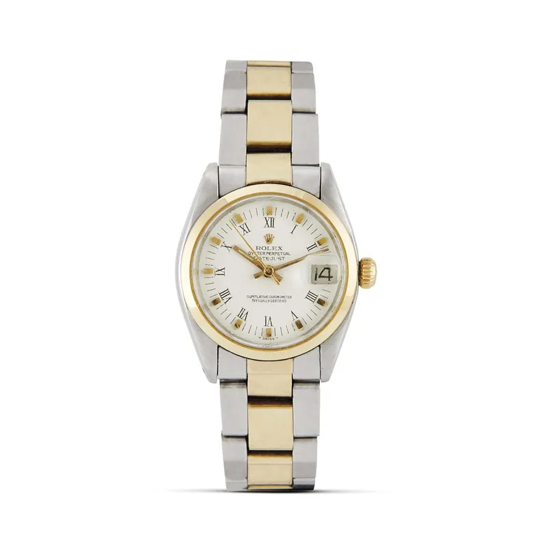 Rolex Datejust 31 6824 31mm Yellow gold and Stainless steel White