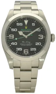 Rolex Air King 116900 Stainless steel Black Arabic