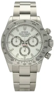 Rolex Daytona 116520 Stainless steel White