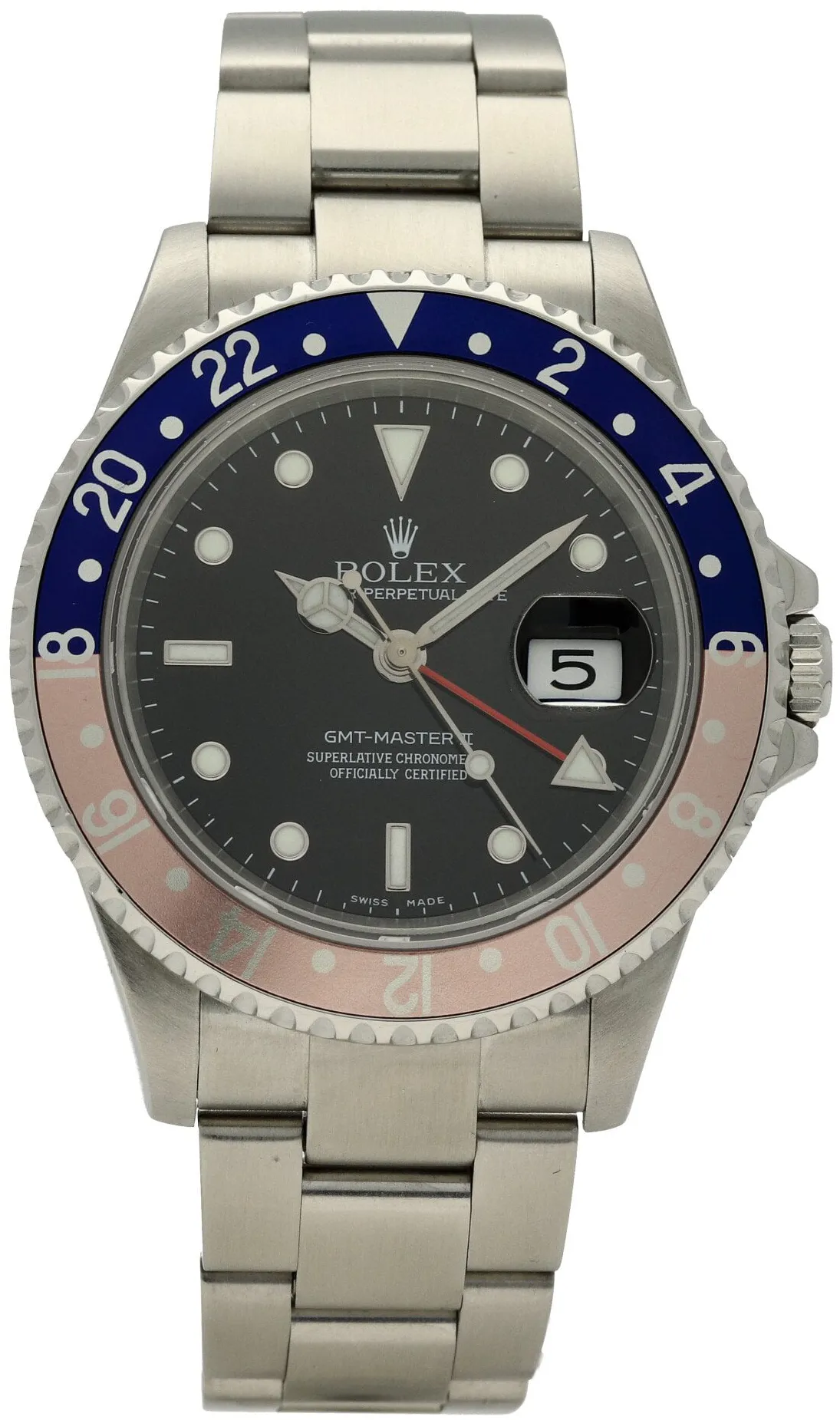 Rolex GMT-Master II 16710 40mm Stainless steel Black