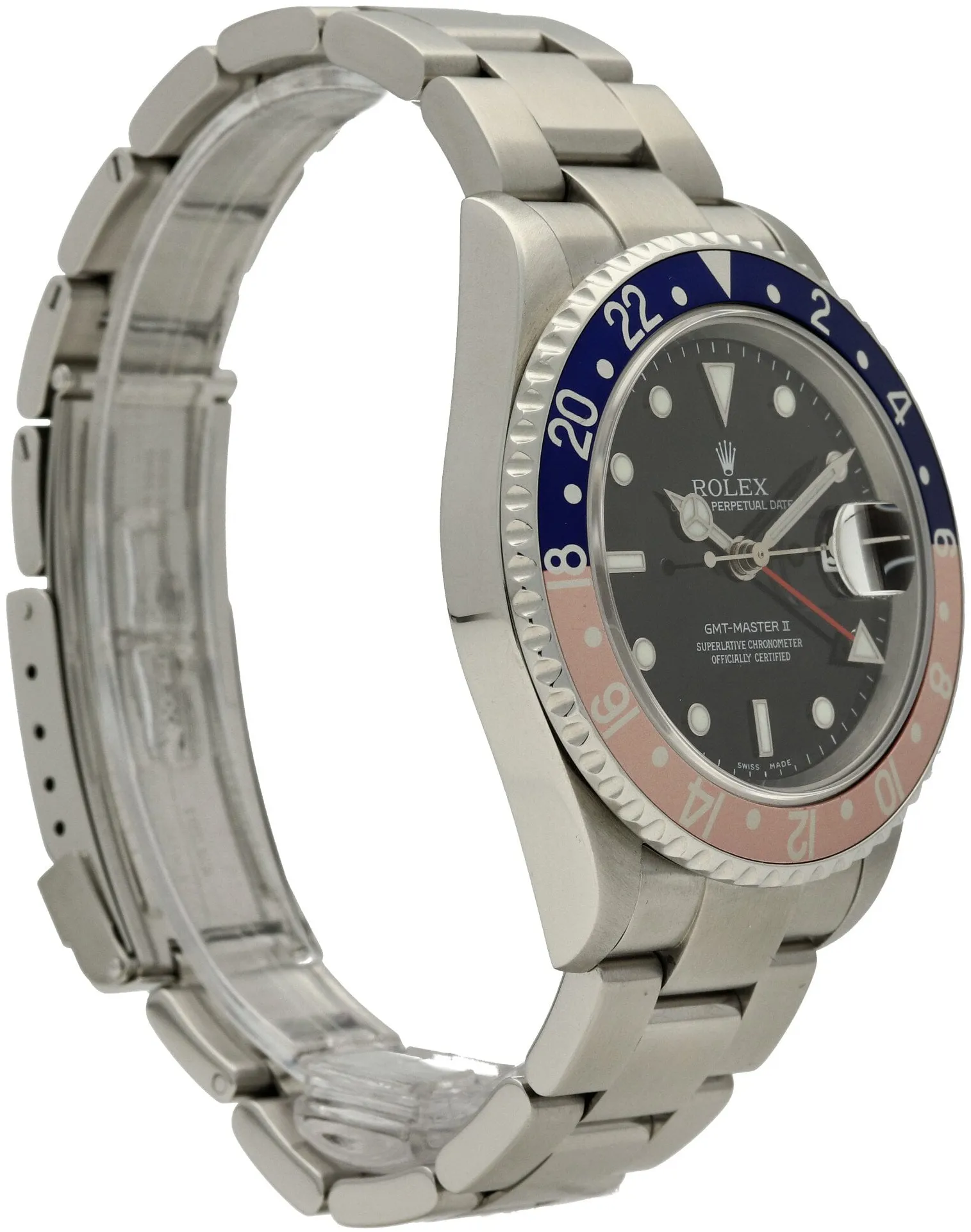 Rolex GMT-Master II 16710 40mm Stainless steel Black 4