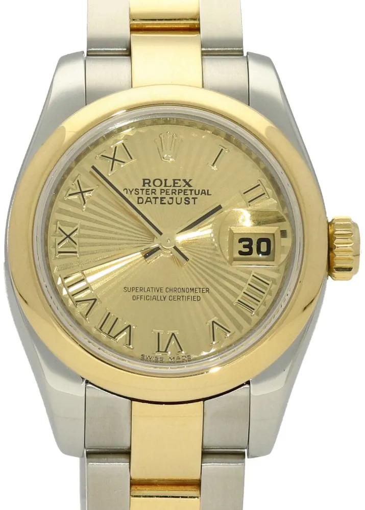 Rolex Lady-Datejust 179163 26mm Yellow gold and Stainless steel 1