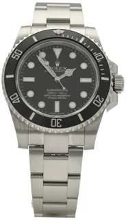 Rolex Submariner 114060 Stainless steel Black