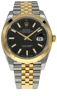 Rolex Datejust 41 126303 Stainless steel Black Baton