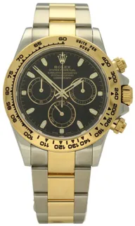 Rolex Daytona 116503 Yellow gold and Stainless steel Black Baton