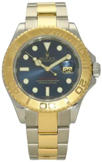 Rolex Yacht-Master 40 16623 Yellow gold and Stainless steel Blue