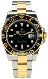 Rolex GMT-Master II 116713LN Yellow gold and Stainless steel Black