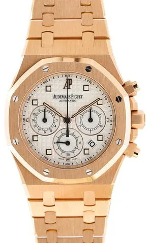 Audemars Piguet Royal Oak 25960OR.OO.1185OR.01 39mm Rose gold White