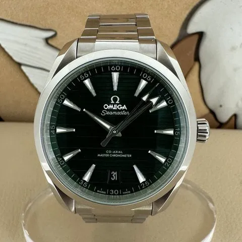 Omega Aqua Terra 220.10.41.21.10.001 41mm Stainless steel Green