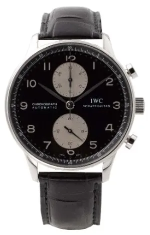 IWC Portugieser IW371404 41mm Stainless steel Black