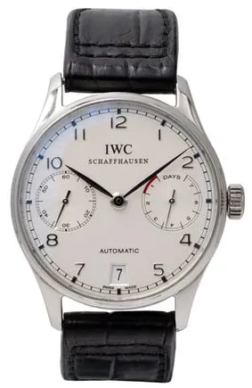 IWC Portugieser IW500104 42.5mm Platinum Silver