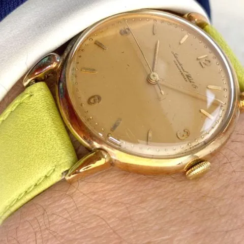 IWC 35mm Yellow gold and Stainless steel