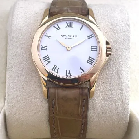 Patek Philippe Calatrava 4905J Yellow gold White