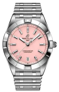 Breitling Chronomat A77310101K1A1 32mm Stainless steel Pink