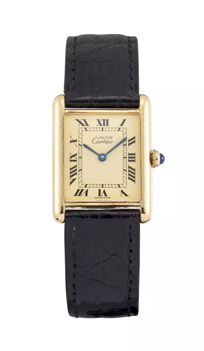 Cartier Must de Cartier 590005 23mm Silver and gold-plated Champagne