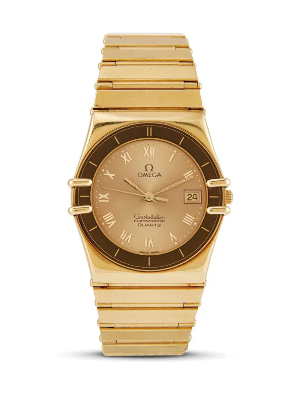 Omega Constellation 1431 35mm Yellow gold Champagne