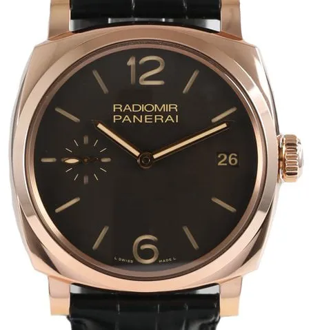 Panerai Radiomir 1940 PAM 00515 47mm Rose gold Brown