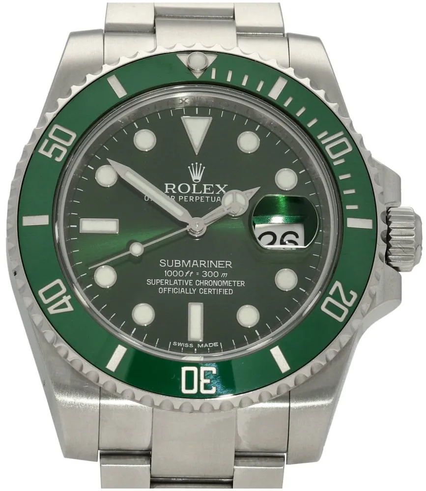 Rolex Submariner 116610LV 40mm Steel Green 2