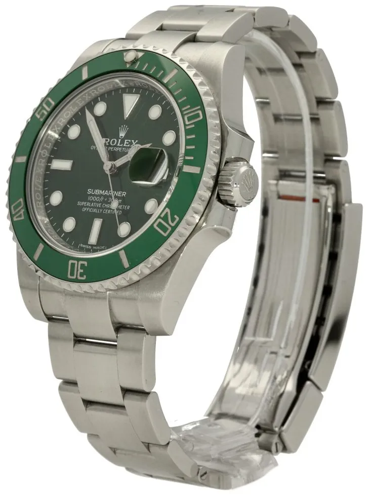 Rolex Submariner 116610LV 40mm Steel Green 2