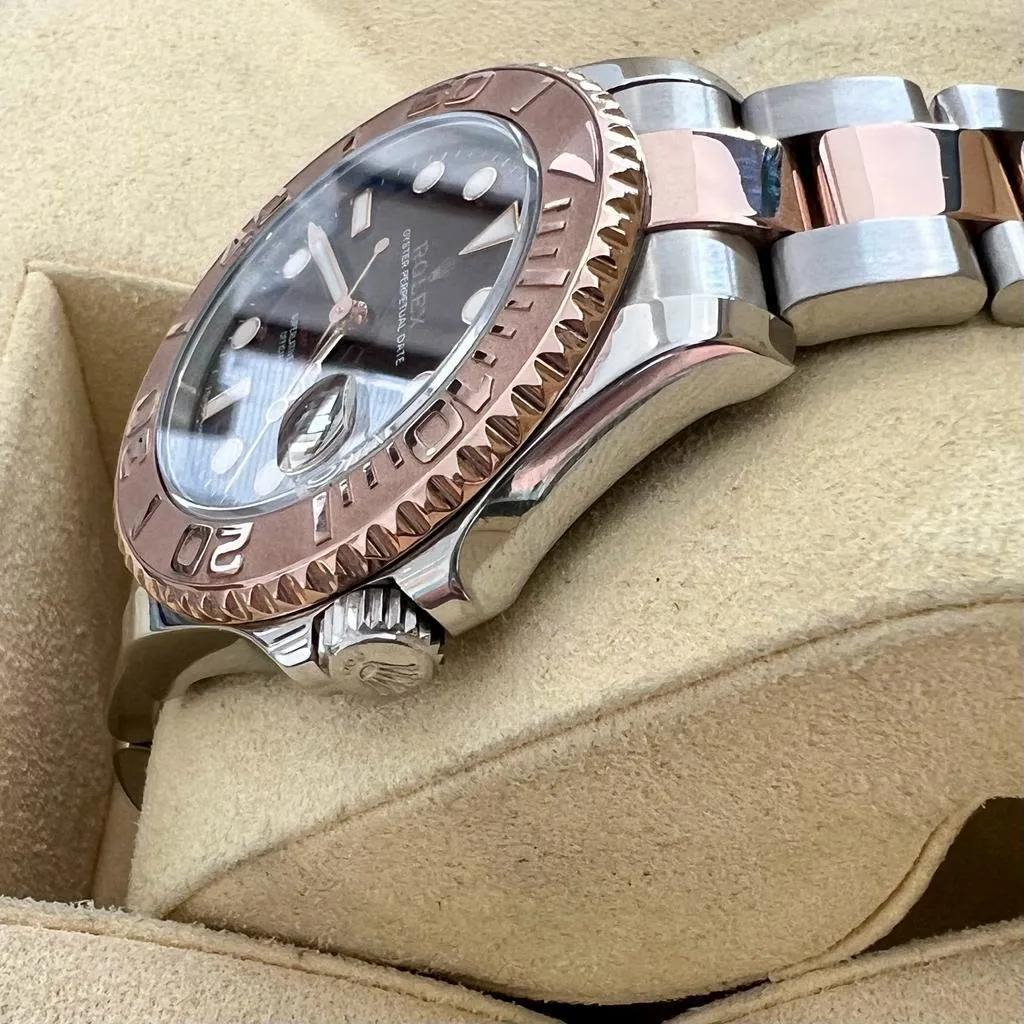 Rolex Yacht-Master 37 268621 37mm Rose gold and Stainless steel Black 6