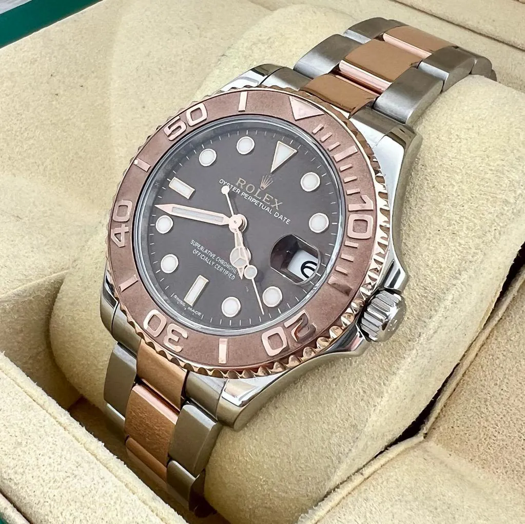 Rolex Yacht-Master 37 268621 37mm Rose gold and Stainless steel Black 7