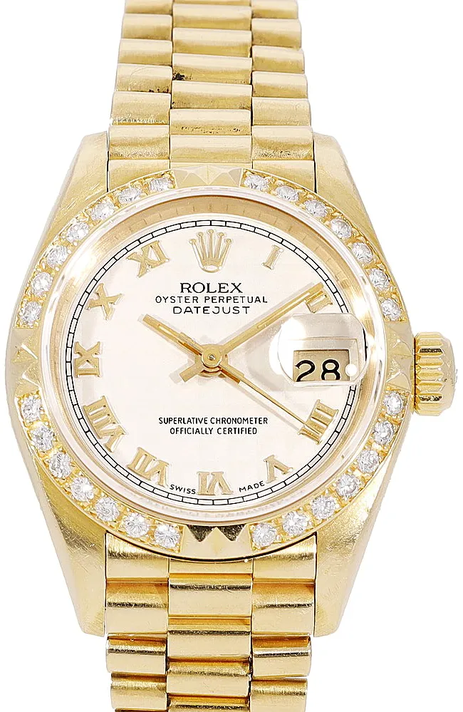 Rolex Lady-Datejust 69258 26mm Yellow gold Gold