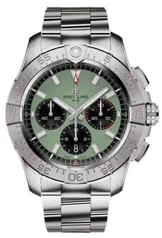 Breitling Avenger AB0147101L1A1 44mm Stainless steel Green