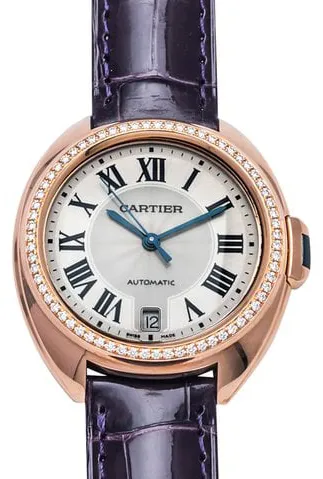 Cartier Clé WJCL0013 35mm Rose gold Silver