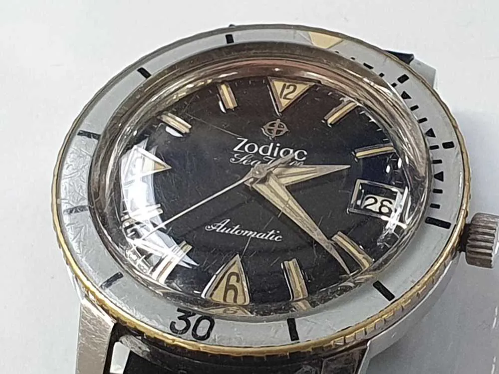 Zodiac Sea Wolf 35mm Stainless steel Black 5