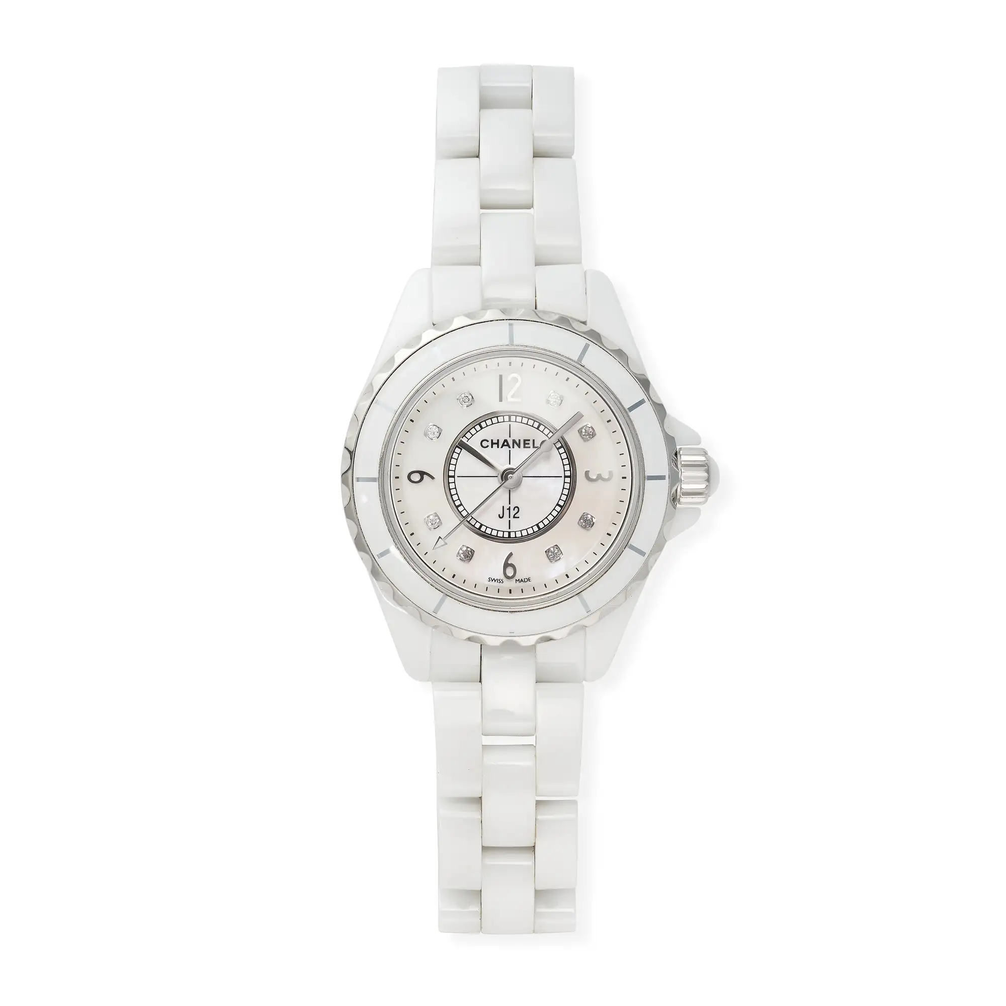 Chanel J12 J12 29mm Ceramic and Stainless steel Mother-of-pearl