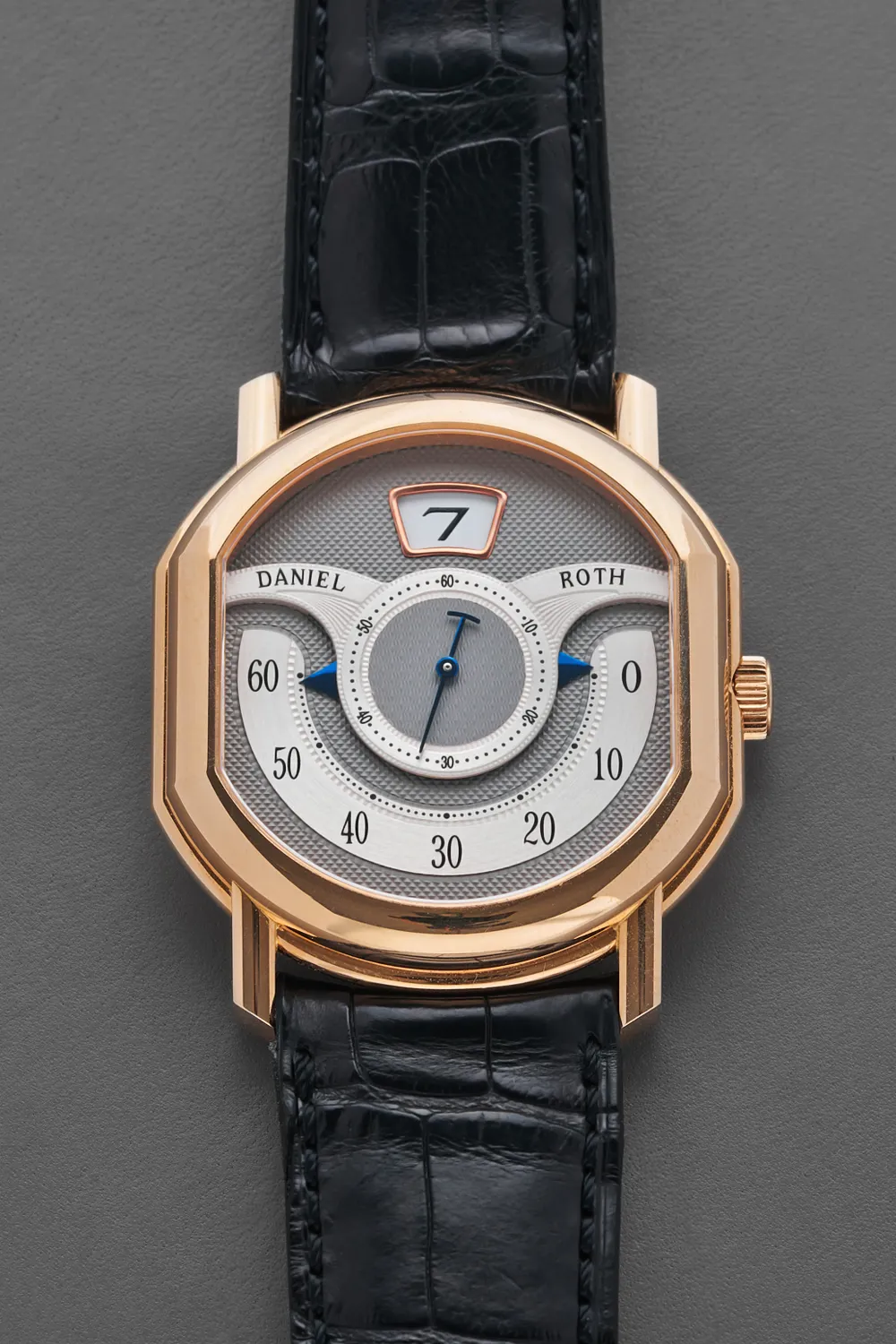 Daniel Roth Papillon 34mm Rose gold Gray