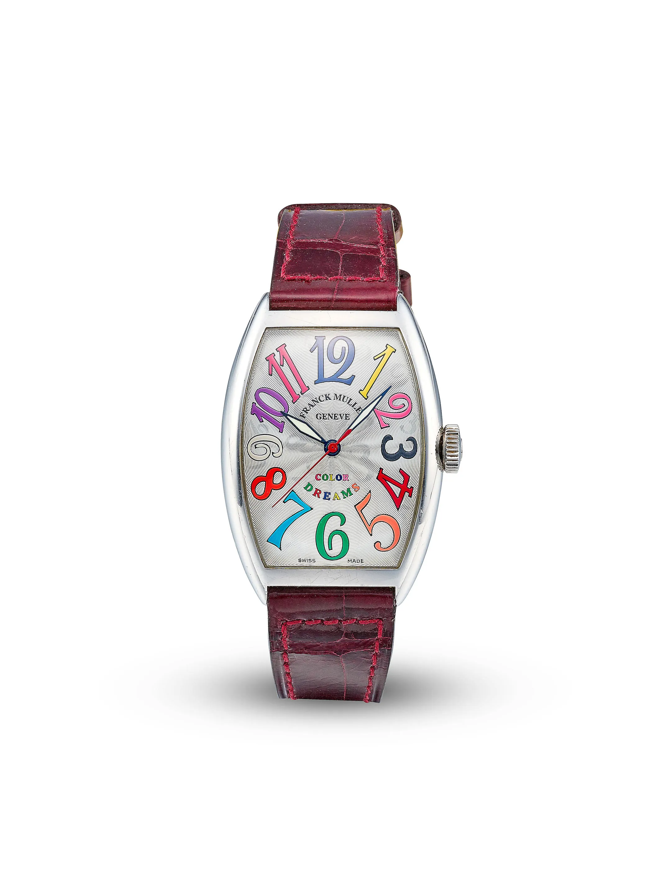 Franck Muller Cintree Curvex Color Dreams 5850 SC 31.5mm Stainless steel Guilloché