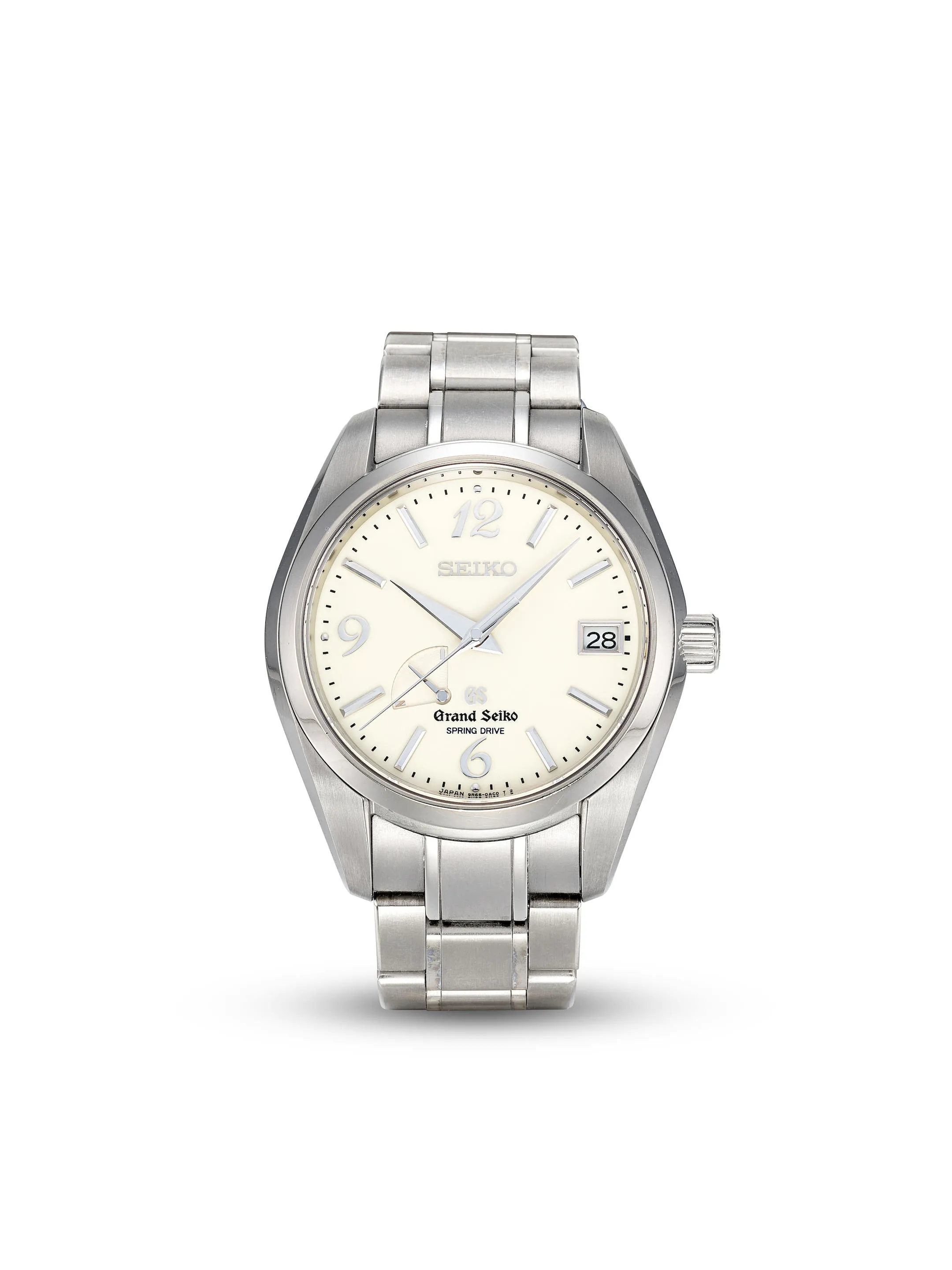 Grand Seiko Spring Drive Wako 40mm Titanium Cream