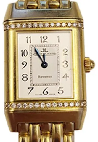 Jaeger-LeCoultre Reverso 266.1.44 21mm Yellow gold Silver