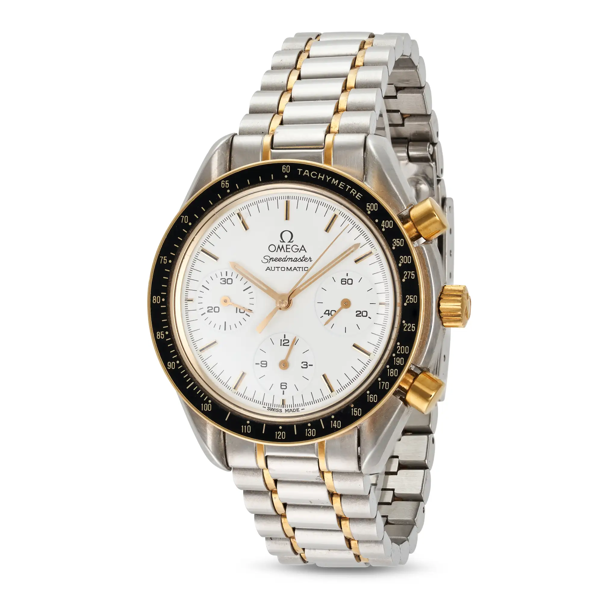 Omega Speedmaster 175.0032 37mm Yellow gold and stainless steel White