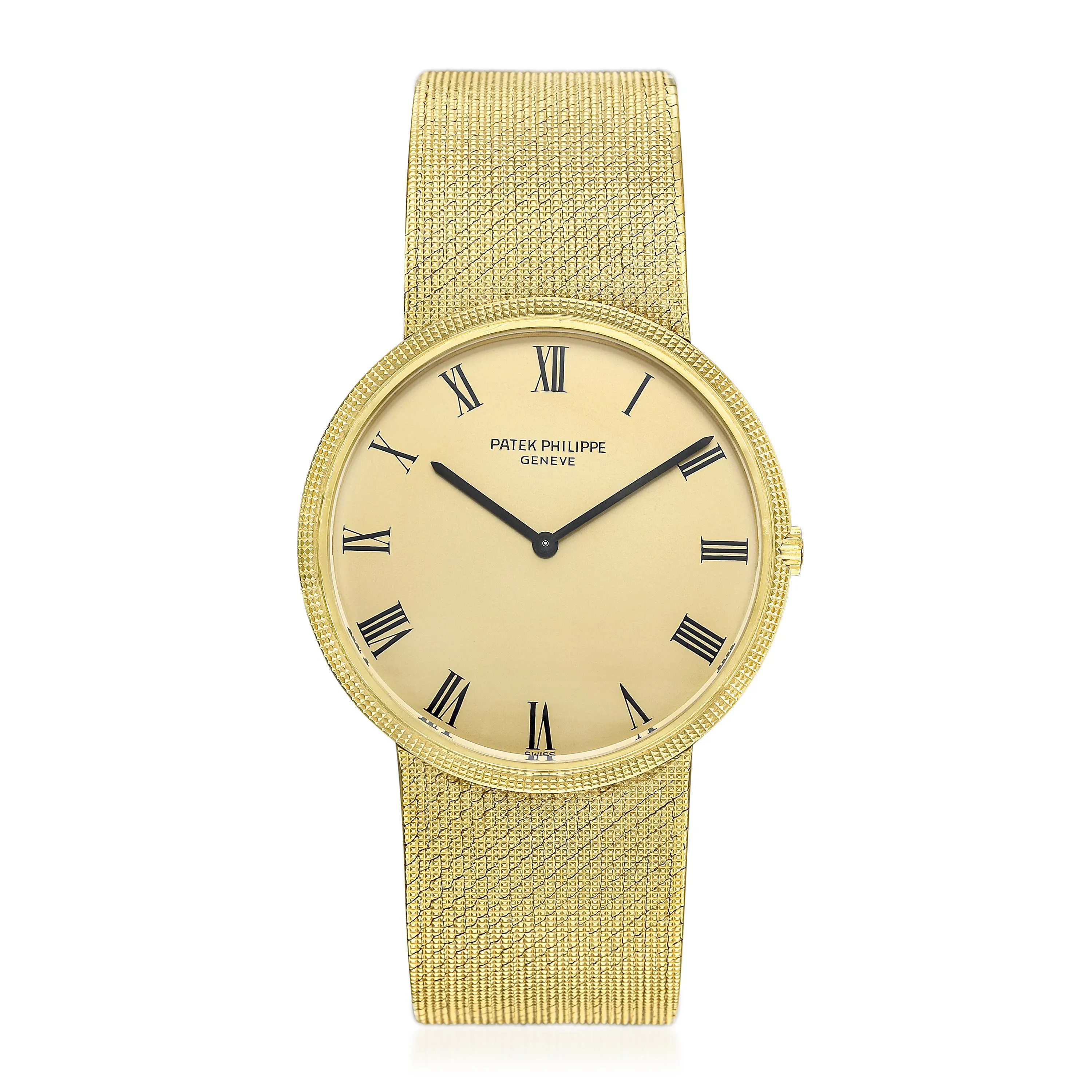 Patek Philippe Calatrava 3588-1 35mm Yellow gold Champagne