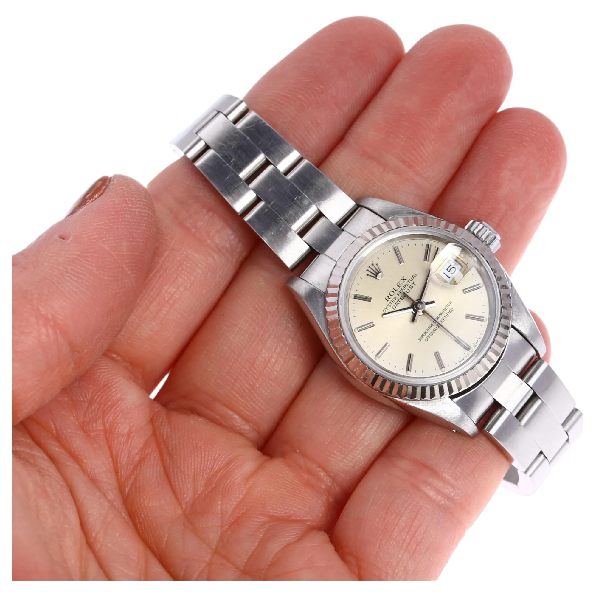 Rolex Lady-Datejust 69174 26mm Stainless steel Silver 4