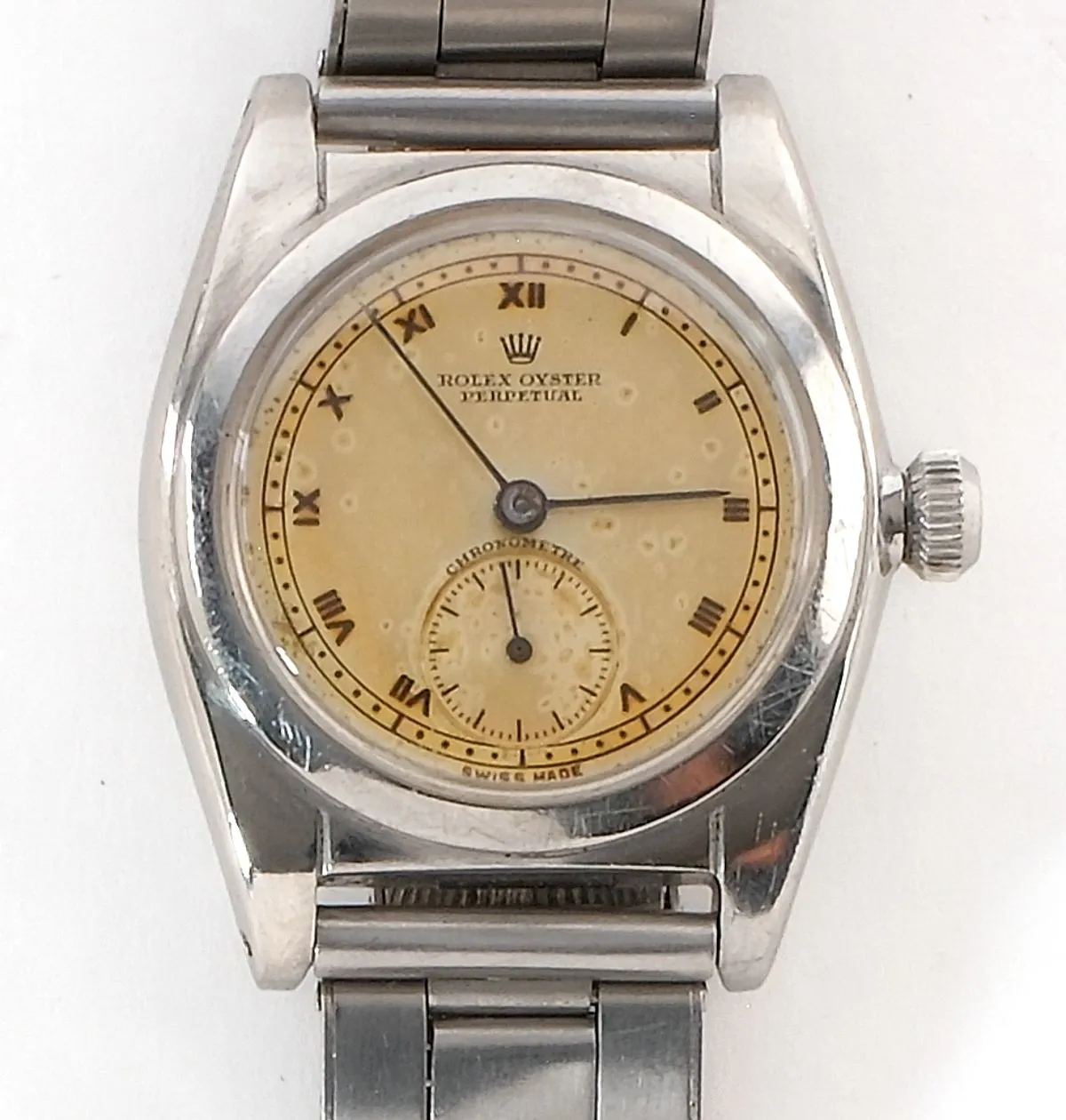 Rolex Oyster Perpetual 2764 32mm Stainless steel Yellow