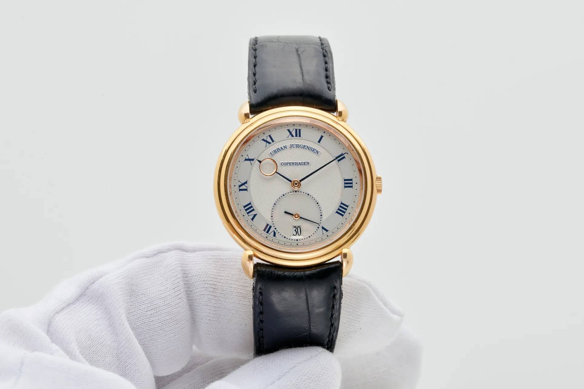 Urban Jürgensen Big 8 8 37mm Yellow gold Silver 4