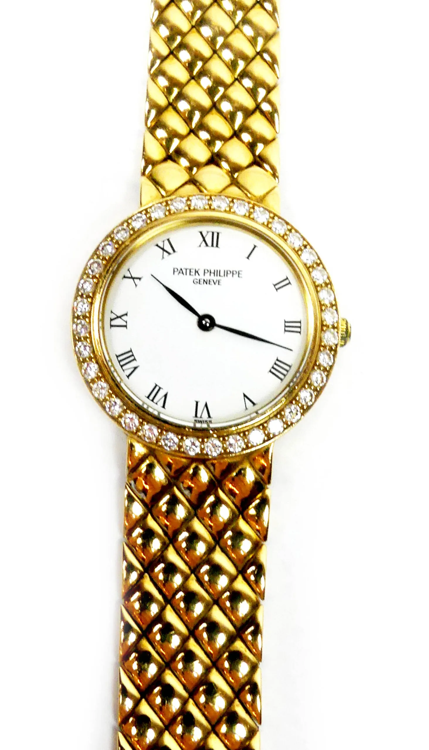 Patek Philippe 4820/1 25mm Yellow gold and Diamond White